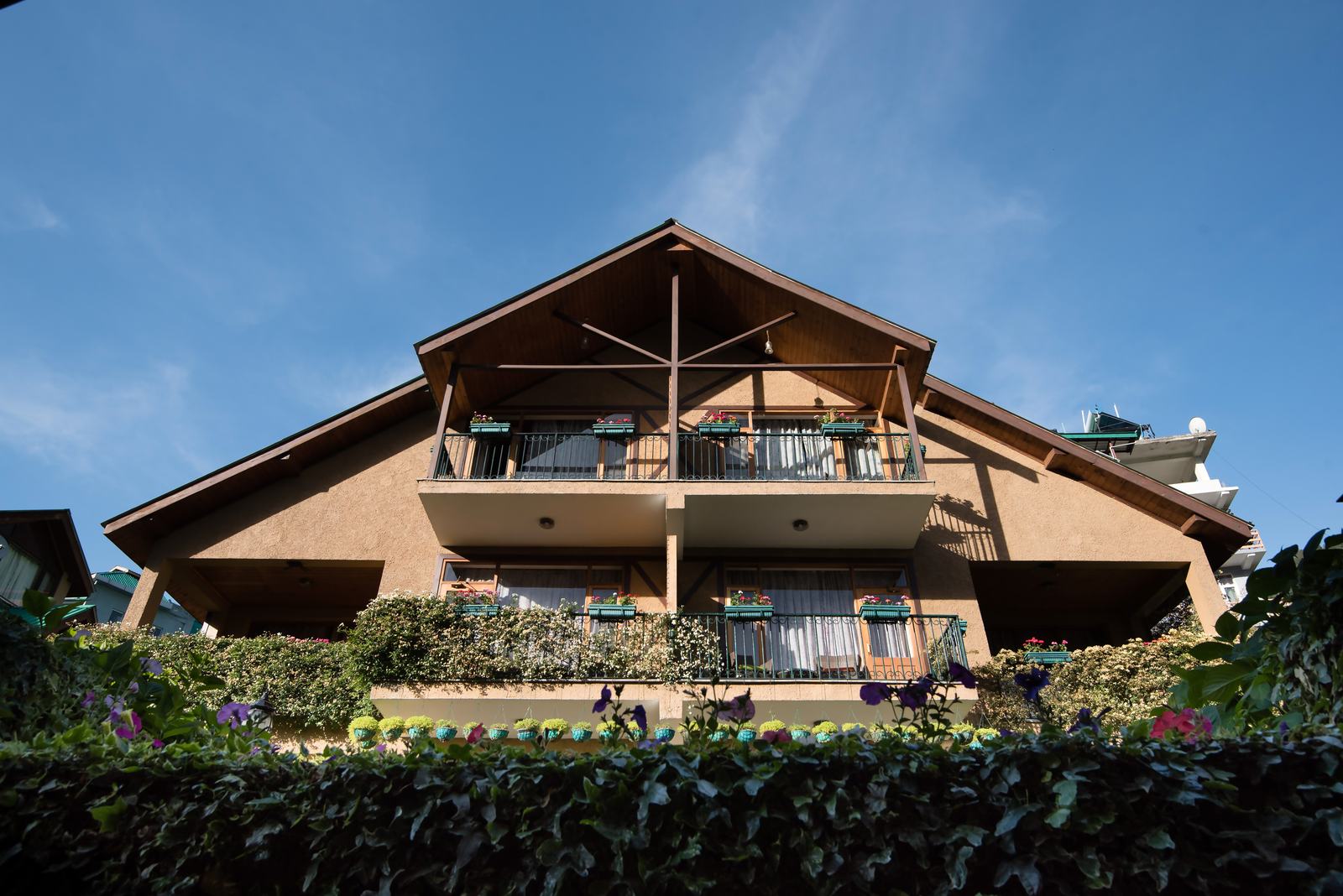 Cottage balconies