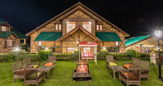 Bonfire Live Bar BBQ The Anantmaya Resort Manali